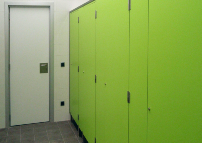 Cabina fenólica verde