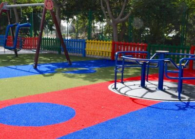 Parque infantil exterior