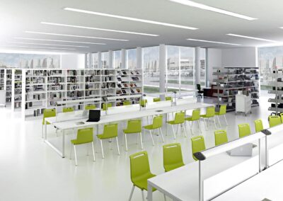 Mobiliario de biblioteca