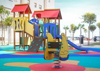 Parque infantil exterior